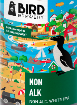 Non Alk van Bird Brewery logo Non Alk van Bird Brewery logo